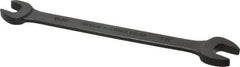 Proto - 5/16" x 3/8" Standard Open End Wrench - 5-1/4" OAL, Double End, Black Finish, 15° Head Angle - Eagle Tool & Supply