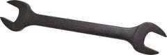 Proto - 1-1/2" x 1-5/8" Standard Open End Wrench - 17-1/16" OAL, Double End, Black Finish, 15° Head Angle - Eagle Tool & Supply