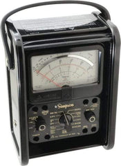 Simpson Electric - 12392, 1,000 VAC/VDC, Analog Manual Ranging Multimeter - 20 mOhm, Measures Voltage, Current, Resistance - Eagle Tool & Supply