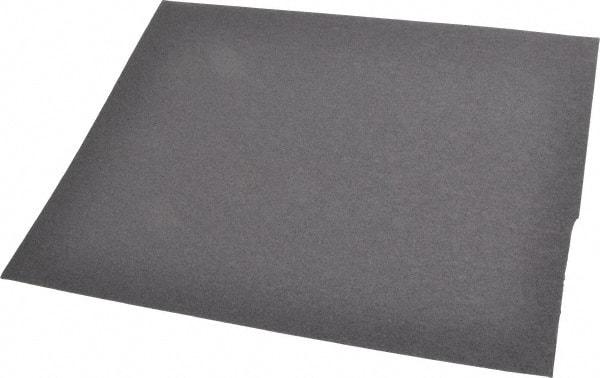 3M - 80 Grit, Aluminum Oxide Sanding Sheet - 11" Long x 9" Wide, Medium Grade, J Weighted Cloth Backing - Eagle Tool & Supply