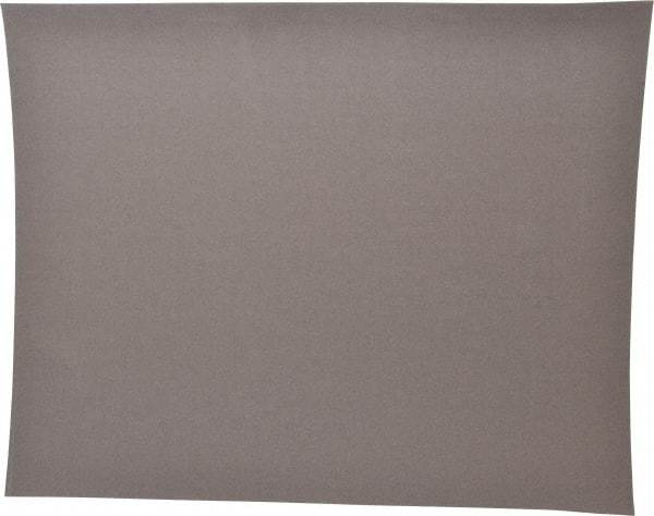 3M - 500 Grit, Aluminum Oxide Sanding Sheet - 11" Long x 9" Wide, Super Fine Grade, J Weighted Cloth Backing - Eagle Tool & Supply
