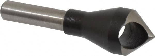 Interstate - 1/4" Shank Diam, 0 Flute 82° High Speed Steel Countersink - Eagle Tool & Supply