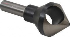 Interstate - 5/8" Shank Diam, 0 Flute 82° High Speed Steel Countersink - Eagle Tool & Supply