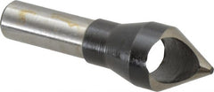Interstate - 1/2" Shank Diam, 0 Flute 60° High Speed Steel Countersink - Eagle Tool & Supply