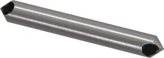 Interstate - 1/4" Shank Diam, 0 Flute 90° High Speed Steel Countersink - Eagle Tool & Supply