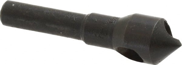 Interstate - 1/4" Shank Diam, 0 Flute 90° High Speed Steel Countersink - Eagle Tool & Supply
