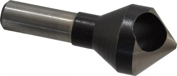 Interstate - 1/2" Shank Diam, 0 Flute 90° High Speed Steel Countersink - Eagle Tool & Supply