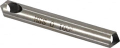 Interstate - 1/4" Shank Diam, 0 Flute 100° High Speed Steel Countersink - Eagle Tool & Supply