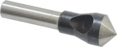 Interstate - 1/4" Shank Diam, 0 Flute 100° High Speed Steel Countersink - Eagle Tool & Supply