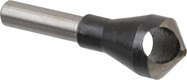 Interstate - 1/4" Shank Diam, 0 Flute 100° High Speed Steel Countersink - Eagle Tool & Supply