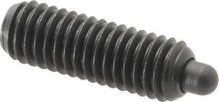 Gibraltar - 3/8-16, 1-1/8" Thread Length, 3/16" Plunger Projection, Steel Threaded Spring Plunger - 0.186" Max Plunger Diam, 1-1/8" Plunger Length, 5.5 Lb Init End Force, 14.5 Lb Final End Force, 3/16" Hex - Eagle Tool & Supply