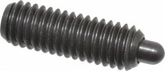 Gibraltar - 3/8-16, 1-1/8" Thread Length, 3/16" Plunger Projection, Steel Threaded Spring Plunger - 0.186" Max Plunger Diam, 1-1/8" Plunger Length, 5.5 Lb Init End Force, 14.5 Lb Final End Force, 3/16" Hex - Eagle Tool & Supply