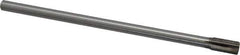 Interstate - 3/8" Diam, 0.3408 to 0.3125" Max Diam Straight Shank, 3/4" Flute Length, Machine Expansion Reamer - Straight Flute, 7" OAL, Right Hand Cut, 6 Flutes, High Speed Steel, Bright Finish - Eagle Tool & Supply