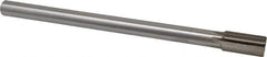 Interstate - 11/16" Diam, 0.5605 to 0.5625" Max Diam Straight Shank, 1-1/4" Flute Length, Machine Expansion Reamer - Straight Flute, 9" OAL, Right Hand Cut, 6 Flutes, High Speed Steel, Bright Finish - Eagle Tool & Supply
