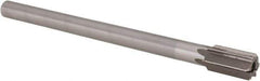 Interstate - 23/32" Diam, 0.5605 to 0.5625" Max Diam Straight Shank, 1-1/4" Flute Length, Machine Expansion Reamer - Straight Flute, 9" OAL, Right Hand Cut, 6 Flutes, High Speed Steel, Bright Finish - Eagle Tool & Supply