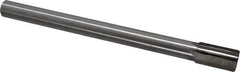 Interstate - 7/8" Diam, 0.748 to 0.75" Max Diam Straight Shank, 1-1/2" Flute Length, Machine Expansion Reamer - Straight Flute, 10" OAL, Right Hand Cut, 6 Flutes, High Speed Steel, Bright Finish - Eagle Tool & Supply