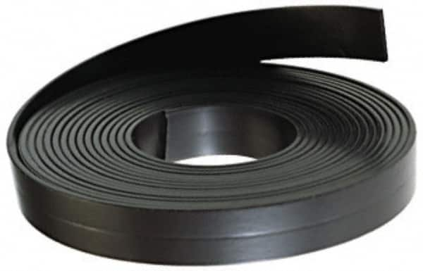 General - 10' Long x 1" Wide x 1/16" Thick Flexible Magnetic Strip - Eagle Tool & Supply