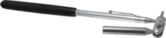 General - 8-3/4" Long Magnetic Retrieving Tool - 2 Lb Max Pull, 1/4" Head Diam, Nickel Plated Steel - Eagle Tool & Supply