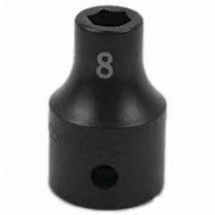 SK - Impact Socket - 1/2"DR 8MM IMPACT SOCKET - Eagle Tool & Supply