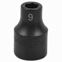 SK - Impact Socket - 1/2"DR 9MM IMPACT SOCKET - Eagle Tool & Supply