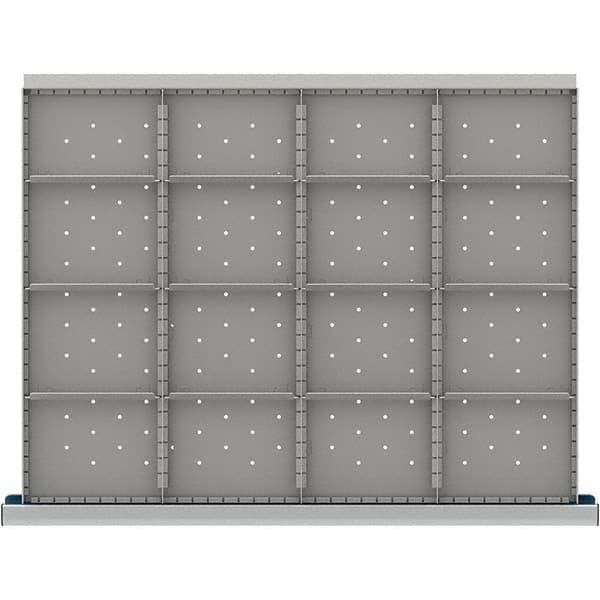 LISTA - 16-Compartment Drawer Divider Layout for 3.15" High Drawers - Eagle Tool & Supply