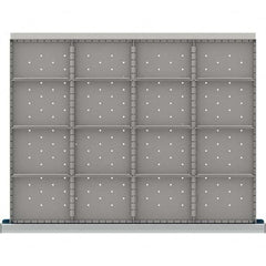 LISTA - 16-Compartment Drawer Divider Layout for 3.15" High Drawers - Eagle Tool & Supply