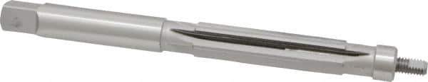 Value Collection - 1/2" Reamer Diam, 0.006 Max Expansion, Straight Shank, 2" Flute Length, Hand Expansion Reamer - Straight Flute, 5-1/2" OAL, Right Hand Cut, 6 Flutes, High Speed Steel - Eagle Tool & Supply