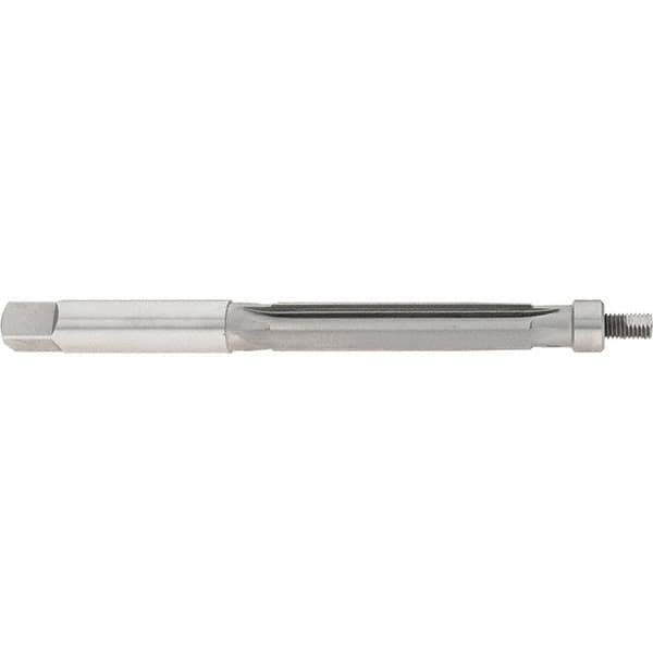Value Collection - 5/8" Reamer Diam, 0.006 Max Expansion, Straight Shank, 3" Flute Length, Hand Expansion Reamer - Straight Flute, 7" OAL, Right Hand Cut, 6 Flutes, High Speed Steel - Eagle Tool & Supply