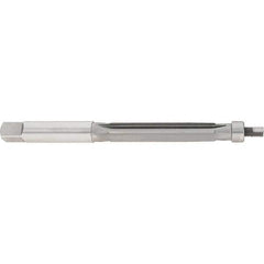 Value Collection - 5/8" Reamer Diam, 0.006 Max Expansion, Straight Shank, 3" Flute Length, Hand Expansion Reamer - Straight Flute, 7" OAL, Right Hand Cut, 6 Flutes, High Speed Steel - Eagle Tool & Supply