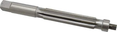 Value Collection - 1-1/8" Reamer Diam, 0.012 Max Expansion, Straight Shank, 4-3/4" Flute Length, Hand Expansion Reamer - Straight Flute, 10-1/2" OAL, Right Hand Cut, 8 Flutes, High Speed Steel - Eagle Tool & Supply