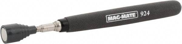 Mag-Mate - 32" Long Magnetic Retrieving Tool - 7 Lb Max Pull, 6-1/2" Collapsed Length, 5/8" Head Diam - Eagle Tool & Supply