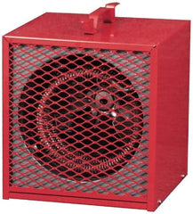 Marley - 19,110 Max BTU Rating, Portable Utility Heater - 240/208 Volts, 10-1/2" Wide x 11" High - Eagle Tool & Supply