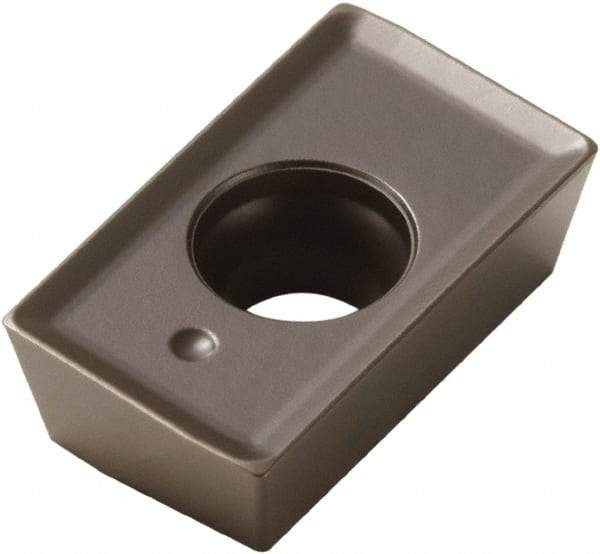 Seco - APKT1604 M14 Grade T350M Carbide Milling Insert - TiCN/Al2O3 Finish, 0.187" Thick, 0.016" Corner Radius - Eagle Tool & Supply