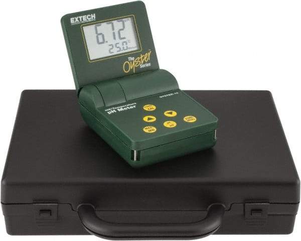Extech - 0 to 14 pH, pH/mV/Temp Meter - 212°F - Eagle Tool & Supply