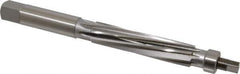 Value Collection - 7/8" Reamer Diam, 0.006 Max Expansion, Straight Shank, 4" Flute Length, Hand Expansion Reamer - Spiral Flute, 9" OAL, Left Hand Spiral, Right Hand Cut, 8 Flutes, High Speed Steel - Eagle Tool & Supply
