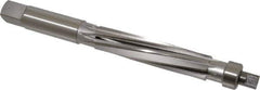 Value Collection - 1" Reamer Diam, 0.012 Max Expansion, Straight Shank, 4-1/2" Flute Length, Hand Expansion Reamer - Spiral Flute, 8" OAL, Left Hand Spiral, Right Hand Cut, 8 Flutes, High Speed Steel - Eagle Tool & Supply