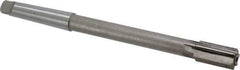 Interstate - 3/4" Diam, 0.623 to 0.625" Max Diam 2MT Morse Taper Shank, 1-3/8" Flute Length, Machine Expansion Reamer - Straight Flute, 9-1/2" OAL, Right Hand Cut, 6 Flutes, High Speed Steel, Bright Finish - Eagle Tool & Supply