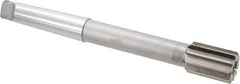 Interstate - 1-1/2" Diam, 1.248 to 1.25" Max Diam 4MT Morse Taper Shank, 2-1/8" Flute Length, Machine Expansion Reamer - Straight Flute, 12-1/2" OAL, Right Hand Cut, 10 Flutes, High Speed Steel, Bright Finish - Eagle Tool & Supply