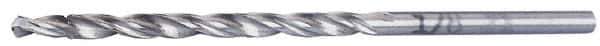 Made in USA - 5/32" Reamer Diam, 3-3/8" Flute Length, Combo Drill & Reamer - 5-3/4" OAL, Right Hand Cut, High Speed Steel - Eagle Tool & Supply