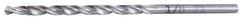 Made in USA - 5/32" Reamer Diam, 3-3/8" Flute Length, Combo Drill & Reamer - 5-3/4" OAL, Right Hand Cut, High Speed Steel - Eagle Tool & Supply