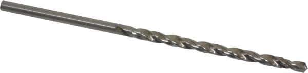 Made in USA - 7/32" Reamer Diam, 3-3/4" Flute Length, Combo Drill & Reamer - 6-1/8" OAL, Right Hand Cut, High Speed Steel - Eagle Tool & Supply