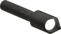 Weldon - 25/64" Head Diam, 1/4" Shank Diam, 82° High Speed Steel Countersink - Eagle Tool & Supply