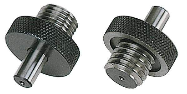 TE-CO - M4 x 0.7, 6.35mm Thread Length, 3/8 Inch Shaft Length, Tapped Hole Location Gage - Steel, 7.95mm Head Diameter, 22mm Overall Length - Eagle Tool & Supply