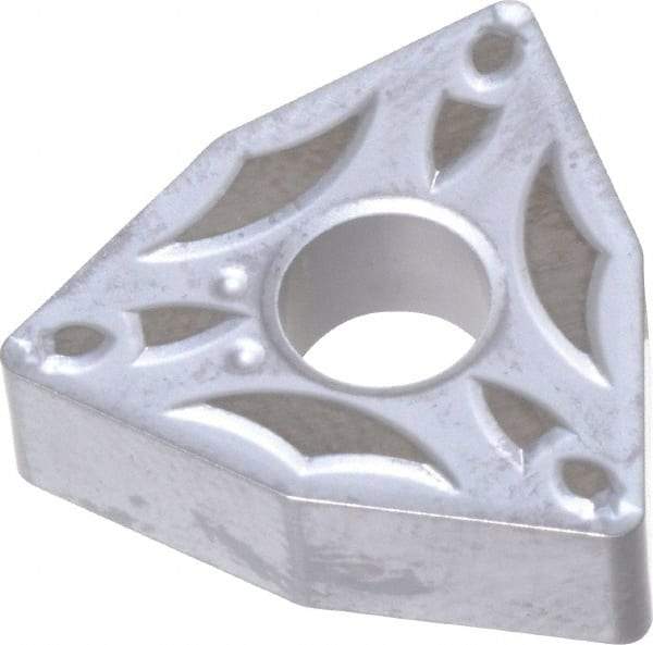 Sumitomo - WNMG432 EFA Grade T1200A Cermet Turning Insert - Uncoated, 80° Trigon, 1/2" Inscr Circle, 3/16" Thick, 1/32" Corner Radius - Eagle Tool & Supply