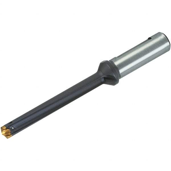 Iscar - 29/32 to 0.941" Diam, 8xD, 7.25" Max Depth, 1" Shank Diam, 10.66" OAL, Replaceable Tip Drill - IDI-SG, IDI-SK Insert, 23 Seat Size, DCM Toolholder, Series ChamDrill - Eagle Tool & Supply