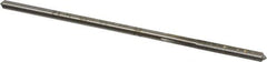 Made in USA - 1/8" High Speed Steel 4 Flute Chucking Reamer - Straight Flute, 0.119" Straight Shank, 7/8" Flute Length, 3-1/2" OAL - Eagle Tool & Supply