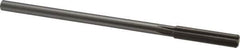 Made in USA - 3/8" High Speed Steel 6 Flute Chucking Reamer - Straight Flute, 0.3105" Straight Shank, 1-3/4" Flute Length, 7" OAL - Eagle Tool & Supply