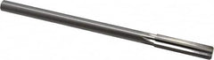 Made in USA - 0.4385" High Speed Steel 6 Flute Chucking Reamer - Eagle Tool & Supply