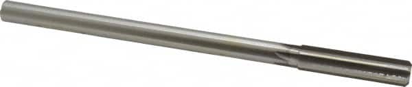 Made in USA - 0.499" High Speed Steel 6 Flute Chucking Reamer - Eagle Tool & Supply