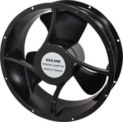 Value Collection - 115 Volts, AC, 550 CFM, Round Tube Axial Fan - 0.38 Amp Rating, 1,400 to 1,650 RPM, 10" High x 10" Wide x 3-1/2" Deep - Eagle Tool & Supply